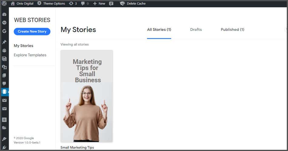 Google Web Stories for WordPress